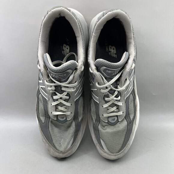 New Balance 990v6 Running Shoes Mens Size 12.5 D Gray Suede Made In USA Sneakers - Picture 5 of 11